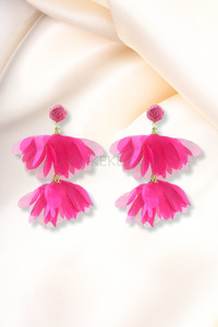 LO'SE FAUX FEATHER DANGLES