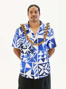 Panikeke Kloset: KAMATA BLUE MENS SHIRT