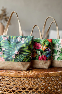 Panikeke Accessories: PANIKEKE ISLAND TROPICANA HAND BAG