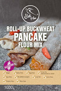 Products: Roll-up buckwheat pancake flour mix