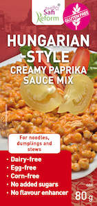 Products: Hungarian-style creamy paprika sauce mix