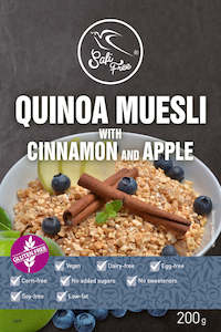 Products: Quinoa Muesli with Cinnamon and Apple