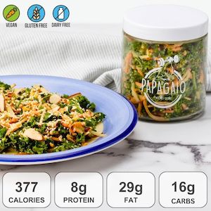 Classic Menu: VEGAN ULTIMATE KALE POWER SALAD JAR