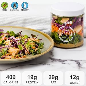 Classic Menu: VEGAN TOFU & KALE SALAD JAR