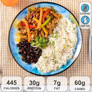 Classic Menu: FAJITA FREE RANGE CHICKEN