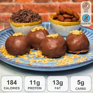 Full Menu: KETO PEANUT BUTTER & COLLAGEN TRUFFLE (4X35G)