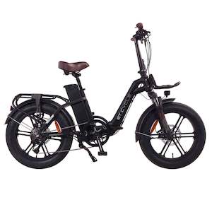 2025 ET-CYCLE F1000 Folding Fat E-Bike, 48V 21Ah, 1008Wh, Hydraulic Brakes