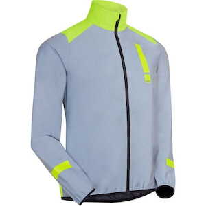 Jackets Vests: HUMP Men's Ultra Reflect Waterproof Jacket - Reflect / Yellow
