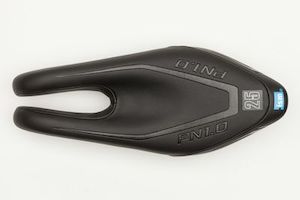 Triathlon: ISM Saddle PN 1.0 Black L-275 W-110 CrN/Ti Rail