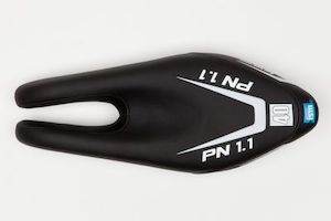 Triathlon: ISM Saddle PN 1.1 Black L-275 W-110 SatinSteel Rai
