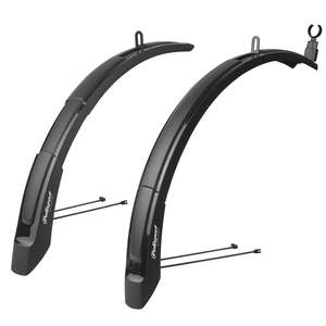 Mudguards: Polisport Expander Set 65 Black
