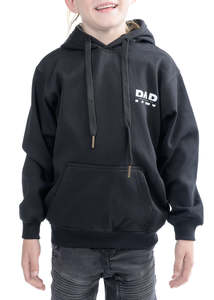 PAP | Black Hoodie | Original Logo | Kids