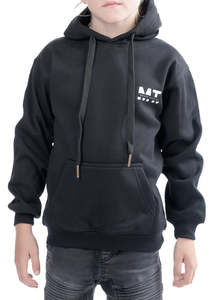 MT | Black Hoodie | Original Logo | Kids