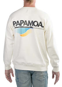 Frontpage: PAP | Warm White Crewneck | Original Logo | Adults