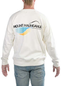 Frontpage: MT | Warm White Crewneck | Original Logo | Adults