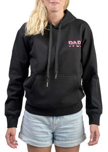 PAP | Black Hoodie | Pink Logo | Adults