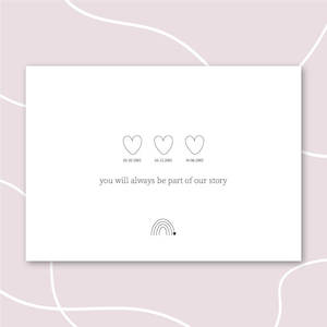 Baby Loss: Multiple Pregnancy/Baby Loss Memory Print