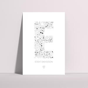Best Sellers: Space Explorer Letter Art