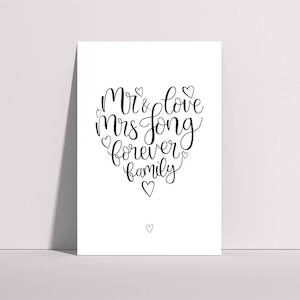 Best Sellers: Hand Lettered Heart