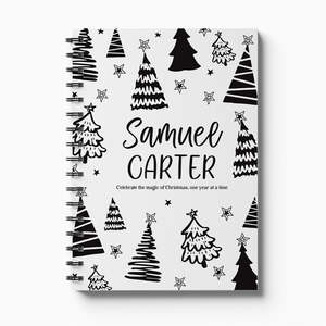 Personalised Christmas Memories: A Custom Five-Year Christmas Keepsake Book