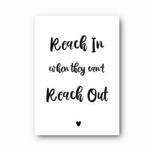 The Hope Collection: Reach In Print: A Gentle Reminder to Check In on Others