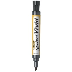 Products: Bic marker permanent fine stephens vivid black