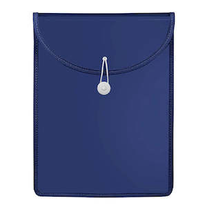 Stationery Filing Document Wallets: Marbig Top Load Letter File A4  Navy