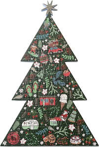 Gifts And Toys Children Children Jigsaw: Kiwiana Christmas Puzzle 138 Piece