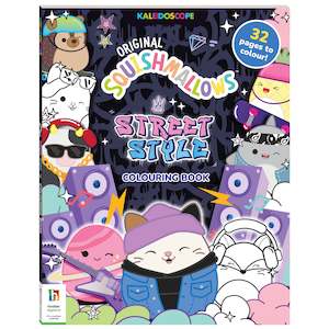 Fiction Children Colouring: Colouring Book Squishmallows street style
