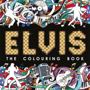 Adult Colouring Crossword Books: Elvis Colouring Book