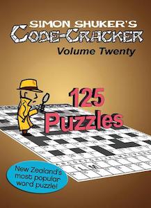 Adult Colouring Crossword Books: Simon Shuker Code Cracker Vol 20