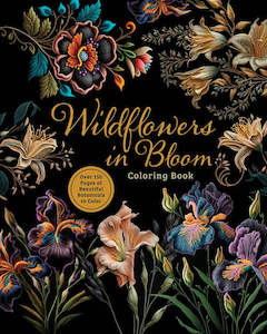 Wildflowers In Bloom Adult Colouring Book