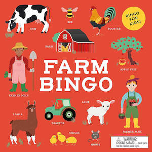 Gifts And Toys Children Children Game: Farm Bingo
