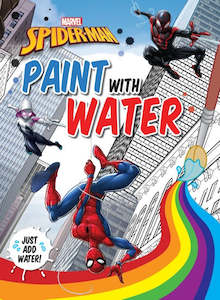 Fiction Children Activity: Spiderman Paint with Water