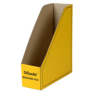 Esselete Magazine File Yellow
