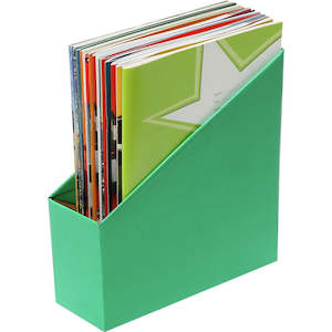 Stationery Filing Filing Accessories: Boox Box Small Green Pk5