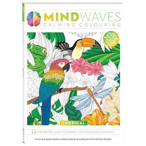 Mindwaves Calming Colouring - Tropical