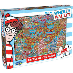 Gifts And Toys Adult Adult Jigsaw: Holdson Puzzle - Where's Wally, 500XL pc (Land of Woofs)
