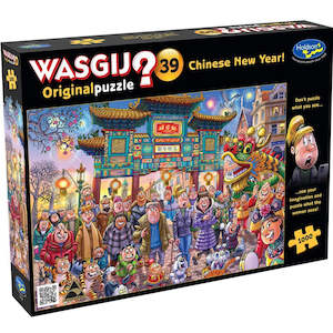 Gifts And Toys Adult Adult Jigsaw: Holdson Puzzle - Wasgij Original 39 1000pc (Chinese New Year!)