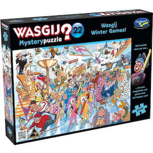 Wasjig  Mystery - Puzzle 22 1000pc - Winter Games!
