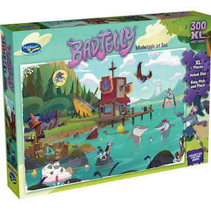 Gifts And Toys Children Children Jigsaw: Holdson Puzzle - BadJelly the Witch, 300XL  (Mudwiggle at Sea)