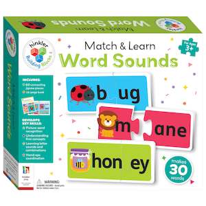 Hinkler Building Blocks Match and Learn Word Sounds