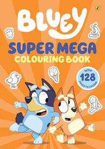 Bluey Super Mega Colouring Book