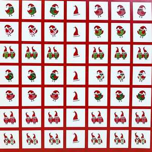 12 X 12 Paper Xmas Punchables#Pv17012