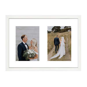 Framed Photos: CUSTOM DOUBLE PHOTO AND FRAME
