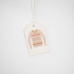 XMAS SWEATER GIFT TAG