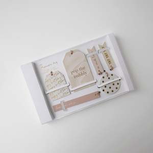 BLUSH BOXED GIFT TAGS