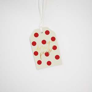 Greeting Cards: DON'T PEAK GIFT TAG
