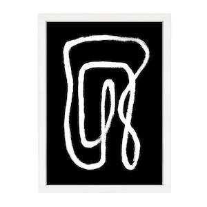 Artsy: LINKED PRINT BLACK