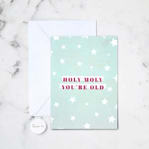 HOLY MOLY GREETING CARD